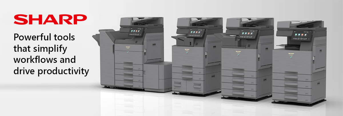 Sharp printers & MFPs, and photocopiers