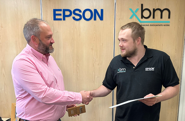 Nathan Bradley Celebrates 10 Years With XBM - presentation by XBM MD Richard Taylor