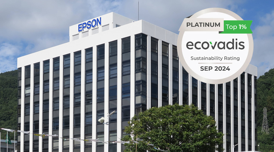 Epson Awarded EcoVadis Platinum